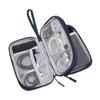 Bolsa de almacenamiento para cargador de cable de datos, bolsa multiusos para guardar y organizar objetos pequeños, bolsa de viaje para almacenamiento de unidades U e identificación