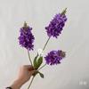 3 garfo lavanda Jacinto casamento arranjo de flores artificiais salão de casamento floreira teto decoração estúdio tiro flor falsa