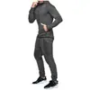 Amazon Novo 2023 Masculino Plus Size Esportes ao Ar Livre Casual Suéter Cardigã Cor Sólida Conjunto de Tops