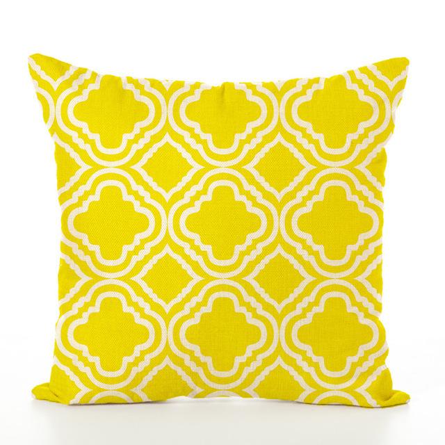 Pillow-Case-Cover-Plaid-Geomet