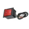 Accesorios para Aspersor Eléctrico Controlador de Velocidad de 12V Interruptor Cuadrado Interruptor de Aspersor de Pesticida Interruptor de Encendido Basculante de Dos Pines