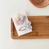 Nova Presilha de Cabelo Roxo Doce Sonho com Laço Coração de Menina Coreana All-match Acessórios de Cabelo para Franja Jovem