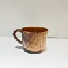 Taza de madera de estilo japonés transfronteriza, taza de sake de madera de azufaifo, taza de agua de madera maciza, taza portátil, taza de té con logotipo láser