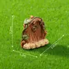 Serie de arco de piedra de paisaje en miniatura, casa del árbol y estaca de madera - Accesorios decorativos DIY para jardinería y paisajismo, adornos pequeños para terrarios