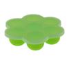 Caja Grande de Silicona de 7 Orificios para Alimentos Complementarios con Tapa Caja para Hielo Parrilla Gelatina Caja para Conservación de Snacks Molde de Silicona para Hornear Pasteles