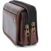 En stock bolso de teléfono móvil para hombre de cuero con estampado de elefante con funda de cuero, riñonera deportiva multifuncional, cinturón, bolsa de almacenamiento para teléfono móvil