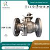 Q41W / Y-16P25RL40P GB 304 aço inoxidável 316L válvula de esfera de vedação rígida válvula de esfera de flange resistente ao desgaste de alta temperatura