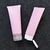 100 mL/g Exfoliante Rosa Mate Cosmético Manguera Limpiador Facial Limpiador Gel de Aloe Vera Gel DIY Embotellado