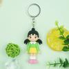 Anime Japonês Doraemon Nobita Shizuka Chaveiro Tridimensional Pingente de Bolsa Boneco Chaveiro de Carro Presente