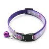 Collar de perro con estampado collar de gato con cascabel collar joyería para gatos collar de gato lindo Suministros para animales
