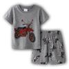 Suministro Transfronterizo de Ropa Infantil, Ropa para el Hogar, Ropa Infantil de Algodón de Manga Corta para Verano, Conjuntos de Pijamas Infantiles, Pijamas y Pantalones de Pijama Infantiles, Estilo Infantil