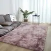 Alfombra Gruesa Super Suave Tipo Seda Lana Sala de Estar Dormitorio Ventana Saliente Habitación de Niña para Ocio Junto a la Cama Alfombrilla de Piso de Área Grande Cobertura Completa