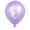 Globo Temático de Mariposa Rosa Morada Globo con Estampado de Mariposa Arreglo de Boda Globo de Fiesta Globo de Puesto de Mercado Nocturno