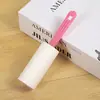 Rolo tira-fiapos portátil para remover pelos de animais de estimação de roupas e sofás, com refis substituíveis, projetado especificamente para limpar pelos de gatos e cachorros