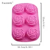 Molde de Silicona de Mancha Chocolate Gelatina Pastel Pudín Molde de Pastel de Luna Fácil de Desmoldar Jabón Hecho a Mano DIY Molde de Pastel de Arroz
