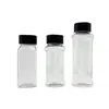 Botellas de Condimentos al por Mayor 100ml 150ml Botellas de Condimentos para Barbacoa Cúrcuma en Polvo Botellas de Plástico con Tapa abatible tipo mariposa con Agujeros