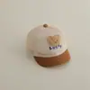 Nuevo Oso de la Suerte de Dibujos Animados Gorra de Sol Pato Gorra de Béisbol para Niños al por Mayor Estilo K Visera Pequeña Corta Gorra de Malla para Bebé