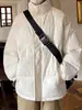 Otoño Invierno 2026 Nueva Chaqueta de Algodón para Hombre Chaqueta de Algodón Engrosada con Cuello Alto Estilo Holgado Versátil Engrosado Estilo Pareja Ropa de Algodón Hombre