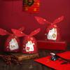 Nueva bolsa de regalo con orejas de conejo Bolsa de la suerte de Año Nuevo 13x 22cm bolsa de dulces bolsa de dulces bolsa de regalo pequeña en stock