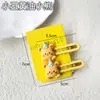 Novos Acessórios de Cabelo de Urso de Pudim Desenho Animado Fofo Grampo de Cabelo Grampo de Cabelo para Menina Grampo para Franja Lateral de Estudante Grampo Quebrado Atacado