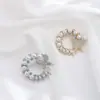 Broche Mariposa de Perla de Alta Gama para Mujer Exquisito Pequeño Broche Corsage de Fragancia Accesorios Elegante Traje Abrigo Hebilla Anti-Exposición