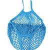 Bolsa de malla de algodón de fábrica, bolsa de compras para supermercado, bolsa de malla portátil, bolsa de malla para ajo, verduras y frutas.