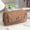 Estuche Transparente de Gran Capacidad con Bolsa para Bolígrafos Tapa de Leche para Estudiantes de Primaria Diseño Multifuncional Transfronterizo Bolsa de Almacenamiento de Papelería Simple