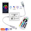 Lámpara LED 5050 para exteriores, resistente al agua, de ingeniería, suave, colorida, RGB, de alto voltaje, 220 V, 2835, de doble fila, 5730, de tres colores
