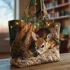 2026 Nuevo Llegada Serie Animales Estampado Digital Moderno Popular Bolso de Mano Bolso Tote de Hombro Único Acolchado
