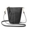 Bolsa Transversal de Couro de Vaca de Primeira Camada para Mulheres, Bolsa Balde de Ombro Simples de Grande Capacidade em Couro Genuíno, Bolsa Feminina de Nicho Sofisticada e Exquisita