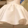 Vestido de Princesa para Meninas Vestido Formal Infantil Modelo Novo 2026 Vestido de Performance para Daminha de Honra Roupa para Festa de Primeiro Aniversário