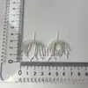 Pendientes de borlas con fuegos artificiales y bola de metal de Niche Advanced Sense para mujer, con personalidad exagerada, a la moda, para ir al trabajo y combinar con todo.