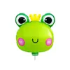 Nuevo globo de animal de dibujos animados de película de aluminio, clip grande, globo de varilla, globo de juguete para puesto de drenaje creativo