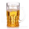 Taza de Plástico Popular al por Mayor Mismo Estilo Douyin Taza de Cerveza de Doble Capa Personalidad Creativa Broma Taza de Hielo Taza de Agua Taza con Escala