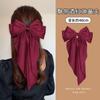 Horquilla de Año Nuevo Roja con Lazo Grande Celebridad de Internet 2024 Nueva Horquilla Clip para la Parte Posterior de la Cabeza Adorno para la Cabeza Cuerda para el Cabello Accesorios para el Cabello