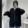 Sudadera con capucha estilo americano, chaqueta holgada para hombre y mujer, primavera y otoño, talla petite, marca de moda, cárdigan casual, venta al por mayor