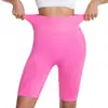 Pantalones de Yoga Sin Costuras de Cintura Alta Estilo Europeo y Americano, Shorts de Levantamiento de Glúteos Trasero de Durazno, Ajustados, Antideslizantes, Adelgazantes, Pantalones Deportivos Sin Costuras