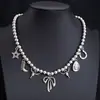 Collar de Turquesa Estilo Étnico Transfronterizo Europeo y Americano, Cadena para Clavícula de Mujer Moderna y Única, Joyería de Moda