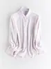 Camisa con sensación de nube de oxígeno para mujer en otoño e invierno
