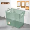 Cesta de Armazenamento Antibacteriana para Geladeira BNBS Caixa de Armazenamento de Alimentos de PP de Grau Alimentício Caixa Organizadora para Porta Lateral de Geladeira