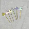 Decoración para hornear pasteles con polvo de oro de color frío Flor de estrella Multi-Amor Tarjeta de papel Enchufe