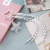 Colgante de Bolso de Peluche de Dibujos Animados de Moda Simple Estrella Hongo Lanyard para Bolso Llavero Ins Adorno Regalo Estilo Coreano