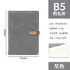Cadernos A5 Atacado com Logo Personalizável, Cadernos de Escritório Espessos com Gravação, Cadernos Simples e Requintados com Capa de Couro PU