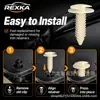 Adecuado para camionetas Chevrolet, clips de fijación de nylon para panel de moldura de puerta GM, clips de retención de moldura interior, 363137