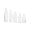 Botellas Marrones de Aceite Esencial 1 ml - 10 ml Botellas Transparentes con Gotero y Puntas de Goma Botellas de Vidrio con Tapa de Rosca para Empaque de Muestras Al Por Mayor