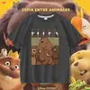 Camiseta de Manga Corta para Niños Plan de Transformación del Castor de Hoppers Top Elegante de Media Manga para Niños Camisa Absorbente de Sudor para Niños Estudiantes de Verano