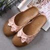 Sandalias y zapatillas de verano Ya grass para hombre, para interior, antideslizantes, de lino, de suelo grueso, para mujer