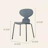 Mesa de Jantar e Cadeiras Antigo Cadeira de Jantar Minimalista Nórdica Cadeira Criativa Estilo Designer Celebridade da Internet para Casa Restaurante Café Cadeira com Encosto