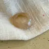 Anillo Oval Geométrico de Resina Sniffing Diseño Retro de Personalidad Corea del Sur Anillo de Dedo con Temperamento Anillo de Nicho con Sentido Avanzado