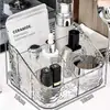 Caja de Almacenamiento para Cosméticos, Estante de Almacenamiento, Lápiz Labial, Productos para el Cuidado de la Piel, Acrílico de Ondas de Agua Brochas de Maquillaje, Artículos Varios, Control Remoto, Sala de Estar